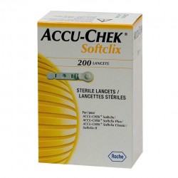 Ланцет стерильный, Accu-Chek (Акку-чек) №200 софткликс